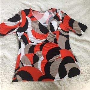 Ladies size medium Dana Buchman blouse